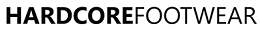 logo hardcore footwear